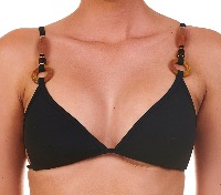 Haut de bikini avec bijoux - INSOLENTE- New* 