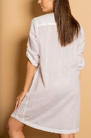 Robe- Blanche voile coton 