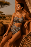 Maillot de bain - FASCINANTE leopard