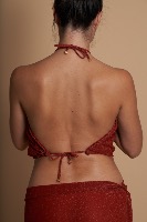 TOP- SOLAL- Terracotta lurex 