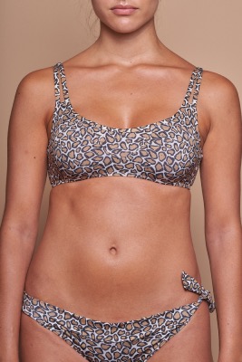 Top brassiere REBELLE leopard NEW*